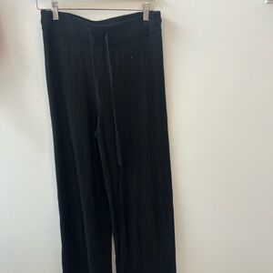 Cashmere Wide-Leg Pants
